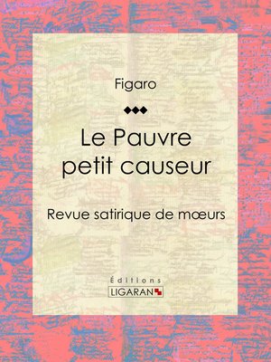 cover image of Le Pauvre petit causeur